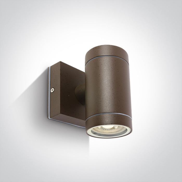 RUST BROWN WALL GU10 10W IP54