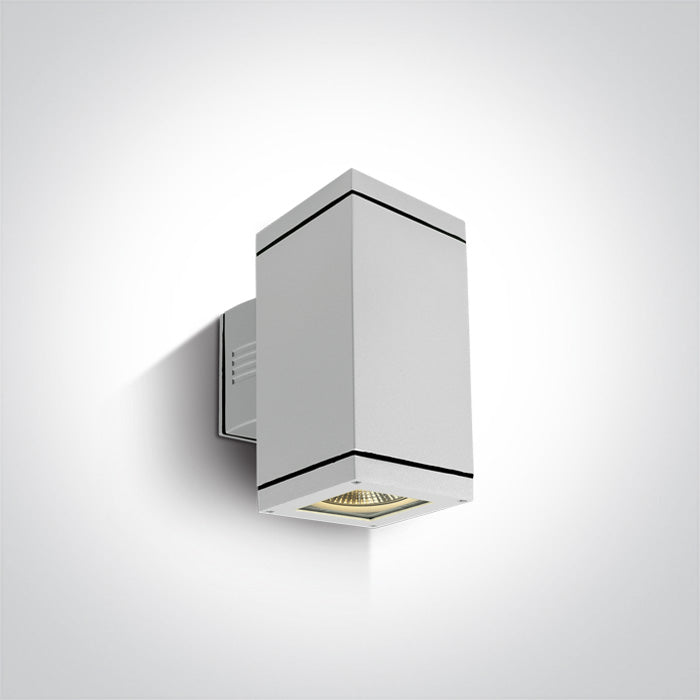 Бял WALL 2xPAR30 IP54