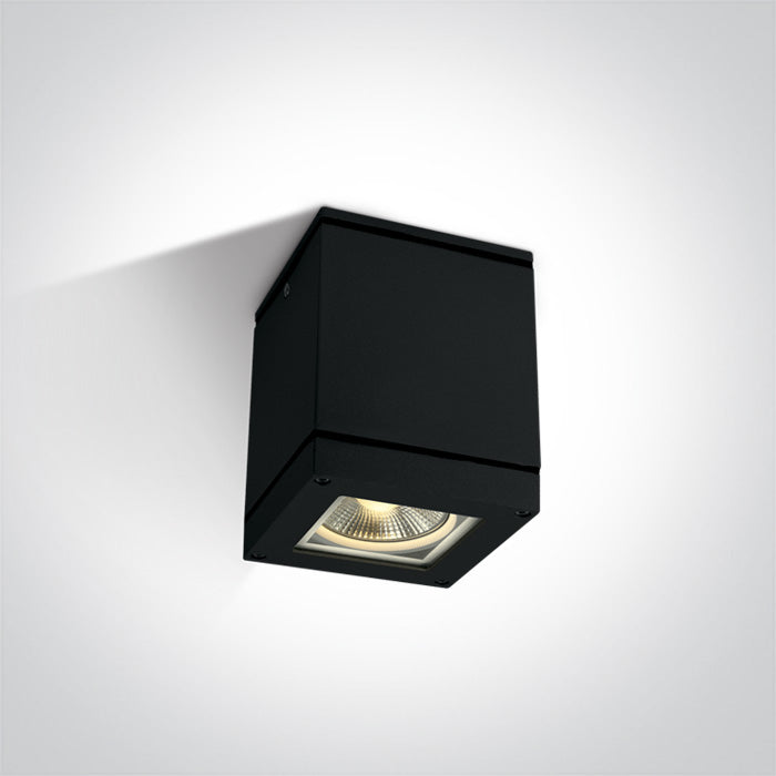 Черен SQUARE CEIL PAR30 20W IP54