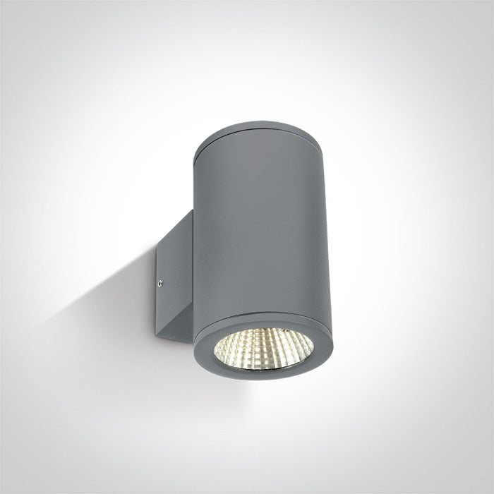 Сив COB LED 2x6W WW (топло бяло) IP54 230V