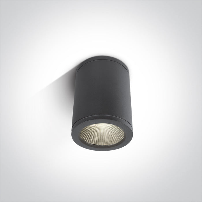 Антрацит COB 6W WW (топло бяло) IP54 100-240V
