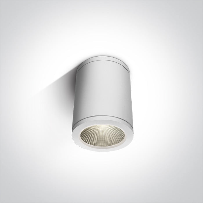 Бял COB LED 6W WW (топло бяло) IP54 100-240V