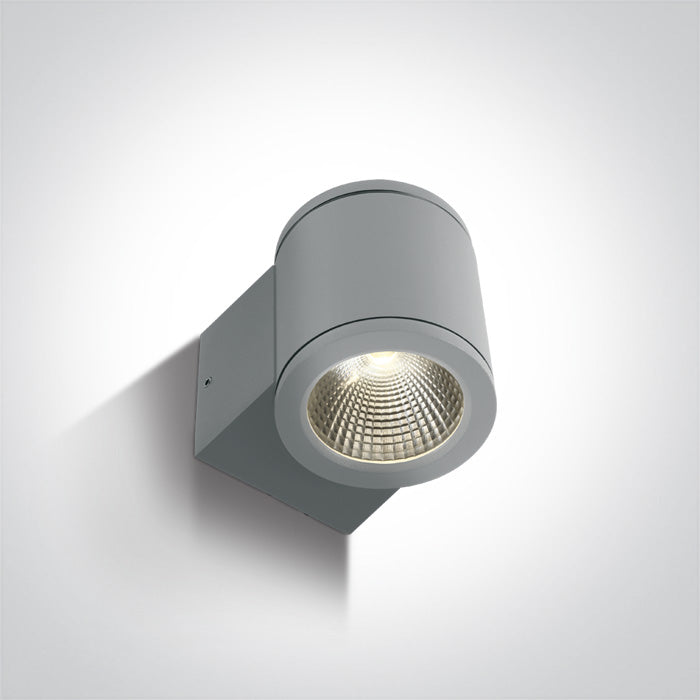 Сив COB 6W WW (топло бяло) IP54 100-240V
