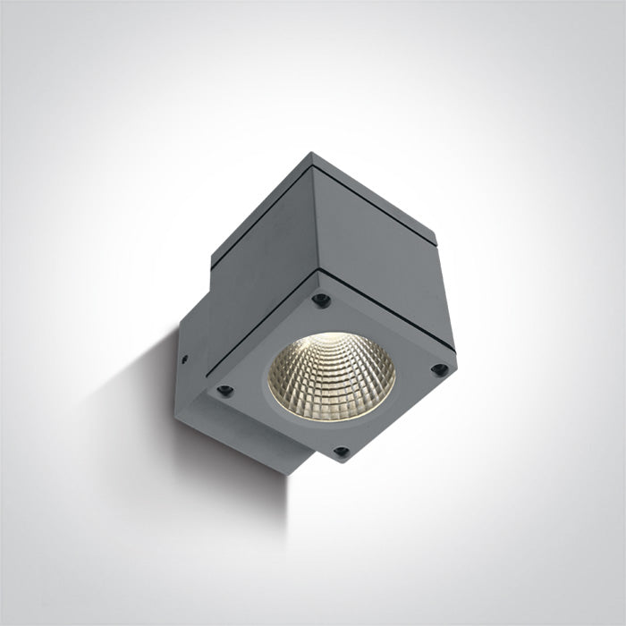 Сив COB 6W WW (топло бяло) IP54 100-240V