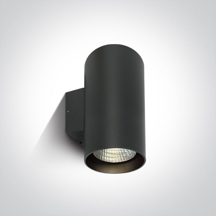 Антрацит 2x20W CW (студено бяло) IP65 230V С димиране