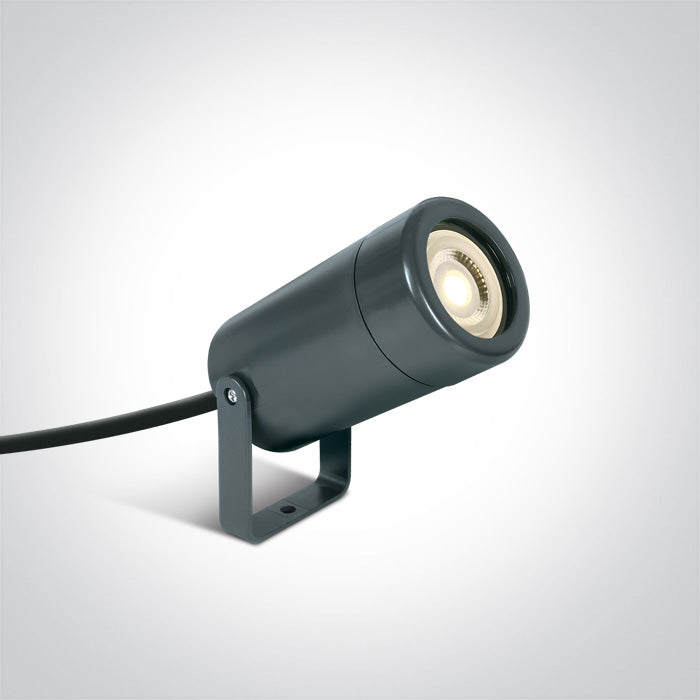 Антрацит Спот GU10 6W IP65 100-240V