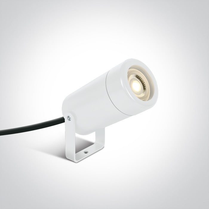 Бял Спот GU10 6W IP65 100-240V