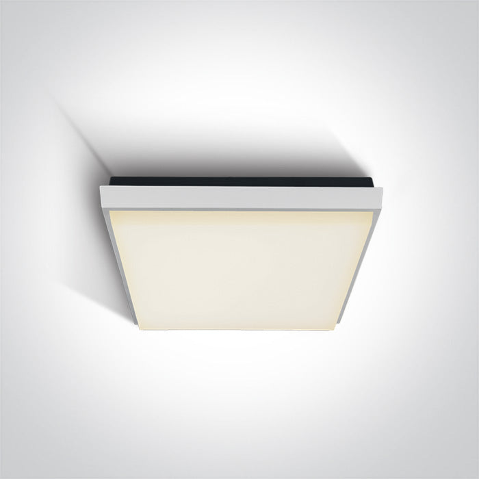 Бял Плафон LED 20W WW (топло бяло) IP54 230V