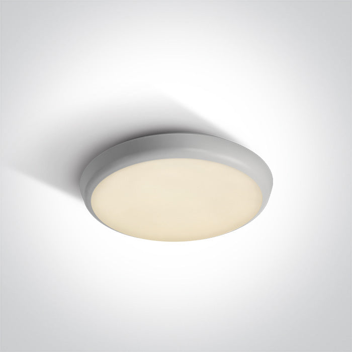 Бял Плафон 12W CCT (регулируем цвят на светлината) IP54 230V