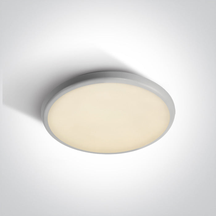Бял Плафон 18W CCT (регулируем цвят на светлината) IP54 230V