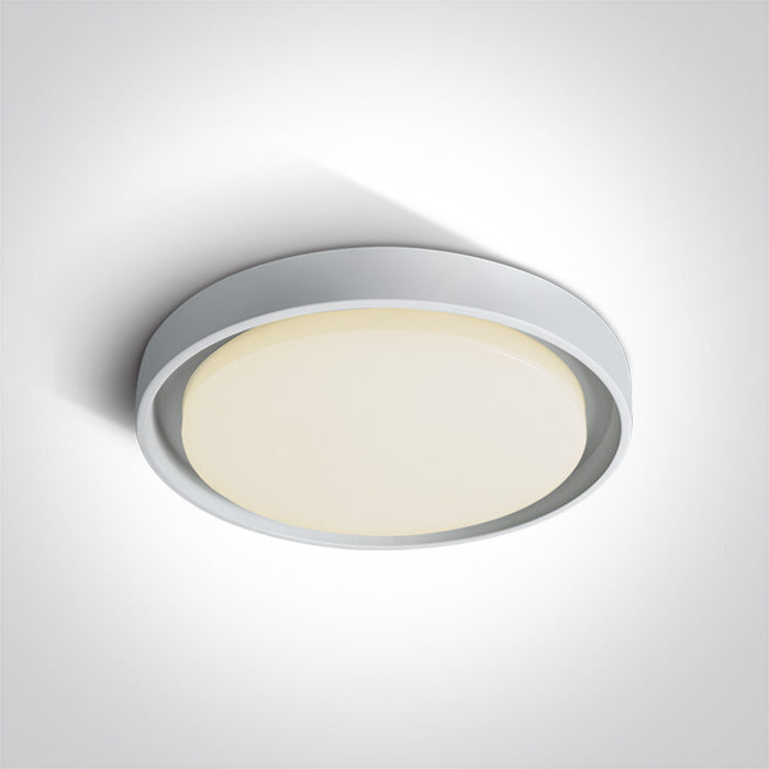 Бял Плафон 30W WW (топло бяло) IP54 230V