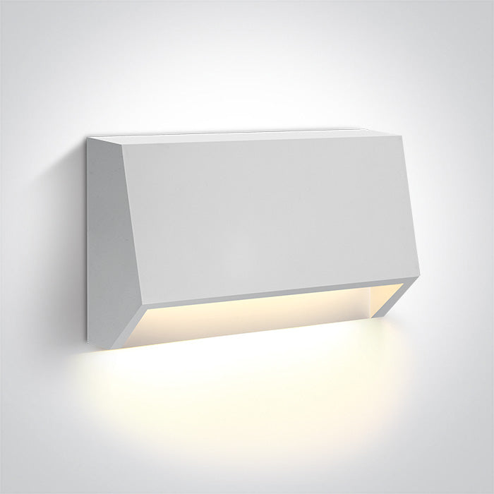 Бял Стенно осветително тяло (аплик) 1,5W CCT (регулируем цвят на светлината) Dark-Light (задълбочен оптичен конус) IP65 230V