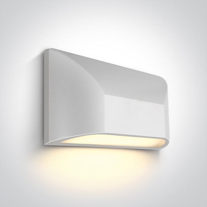 Бял Стенно осветително тяло (аплик) 6W CCT (регулируем цвят на светлината) IP65 230V