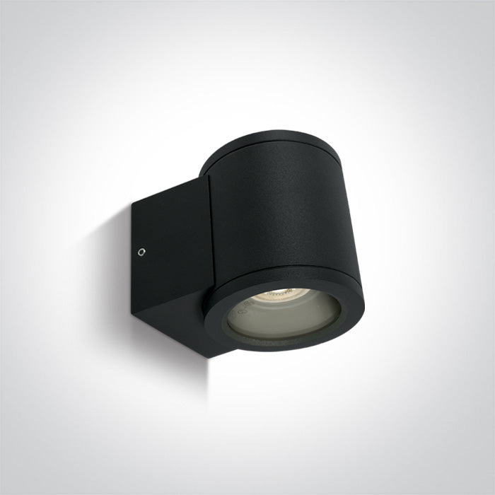 Черен WALL GU10 10W IP54