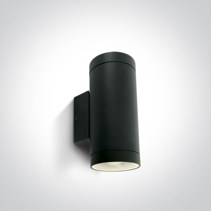 Черен WALL 2xPAR30 20W E27 IP65