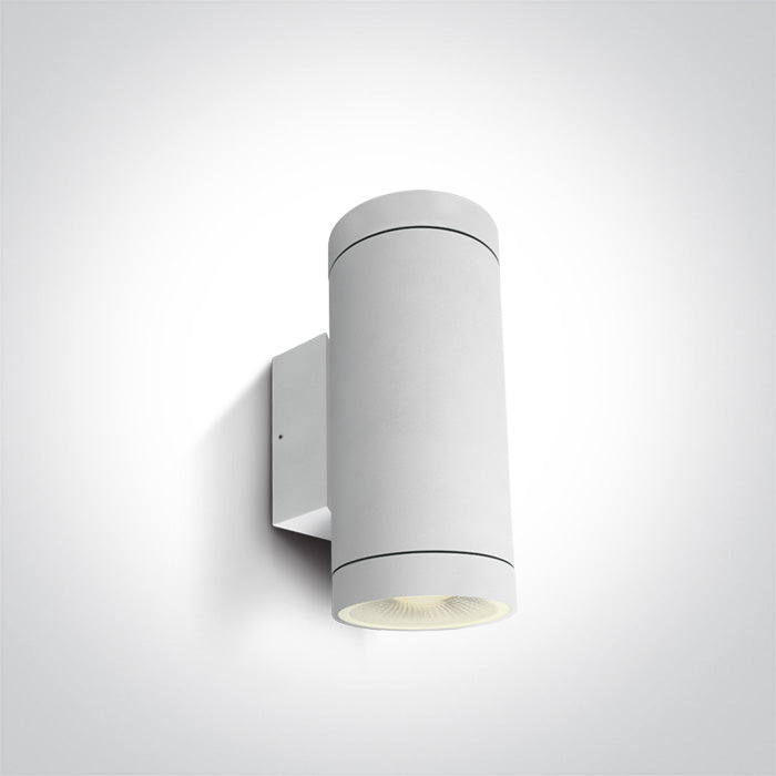 Бял WALL 2xPAR30 20W E27 IP65