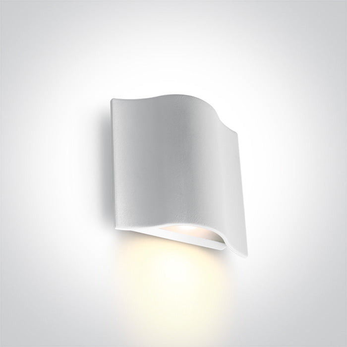 Бял WALL 6W WW (топло бяло) IP54 230V