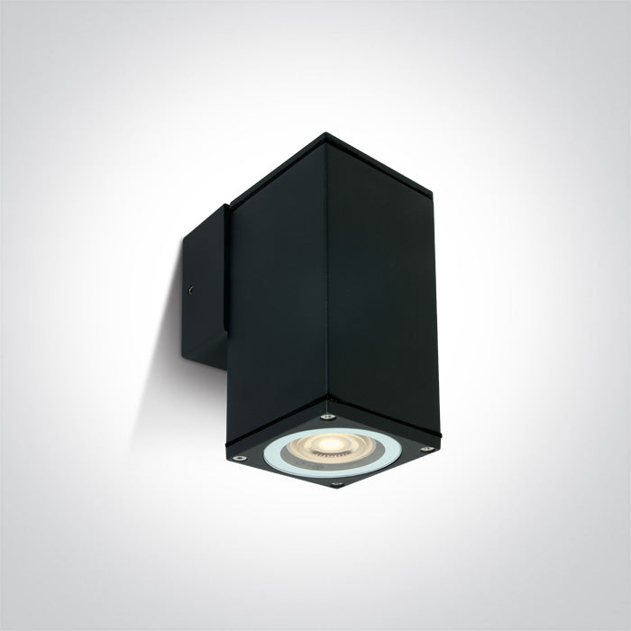 Черен WALL GU10 10w IP54 100-240V