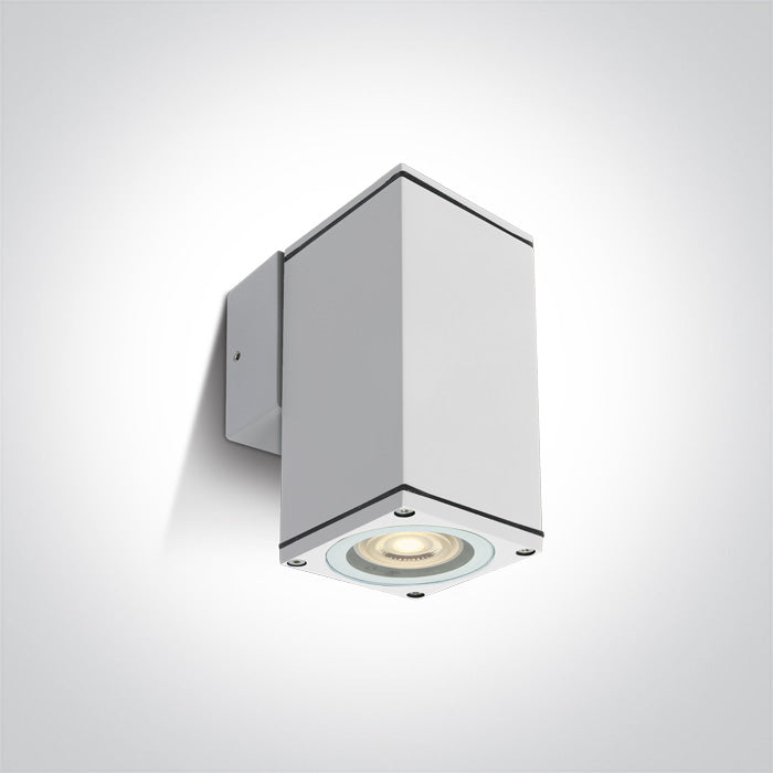 Бял WALL GU10 10w IP54 100-240V