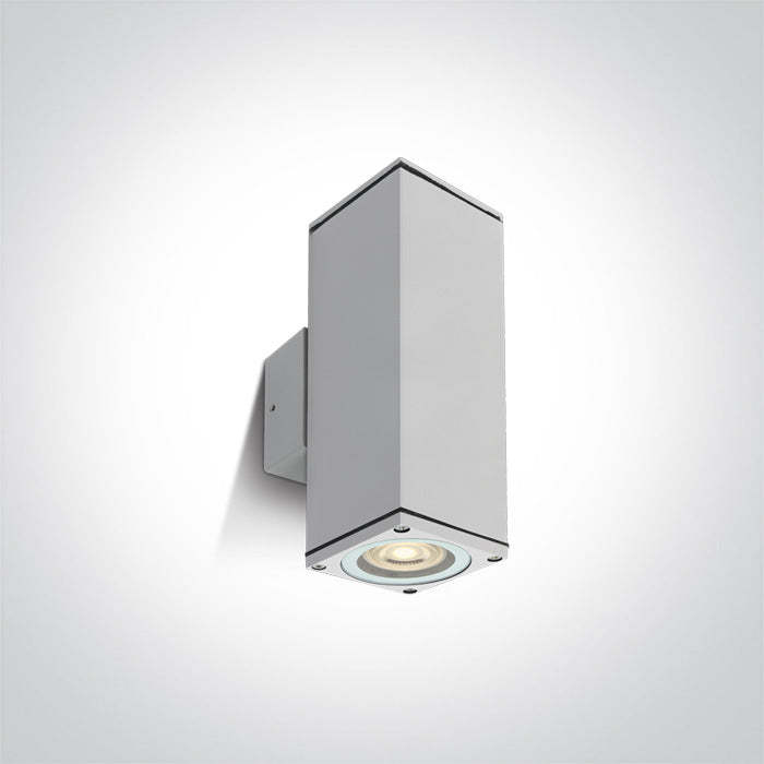 Бял WALL 2xGU10 10w IP54 100-240V