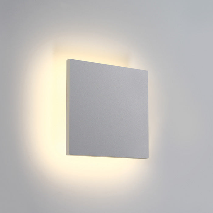 Бял WALL LED 7W WW (топло бяло) IP54 230V Dark-Light (задълбочен оптичен конус)