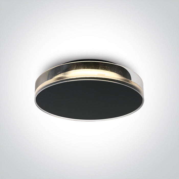 Черен 12W WW (топло бяло) IP65 230V Dark-Light (задълбочен оптичен конус)