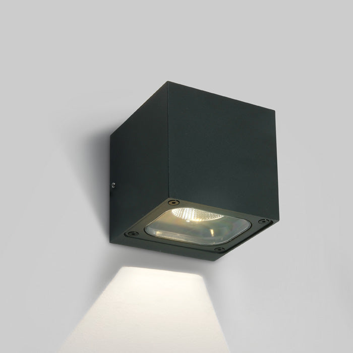 Антрацит WALL 6W WW (топло бяло) IP65 230V