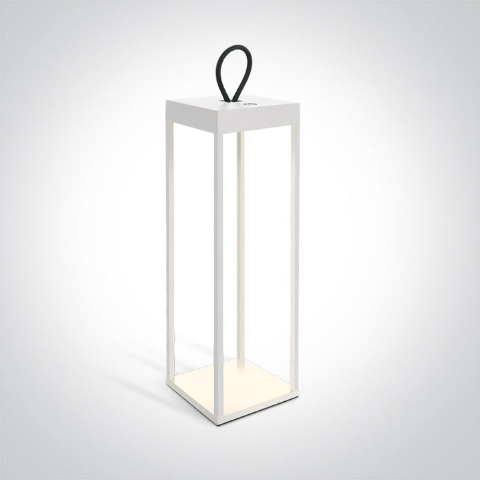 Бял LED 2,2W CCT (регулируем цвят на светлината) RECHARGEABLE USB IP65 С димиране