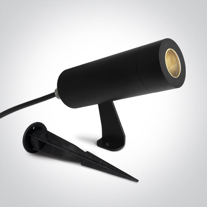Черен Градинско Спот 12W 700mA WW (топло бяло) IP65 Dark-Light (задълбочен оптичен конус)