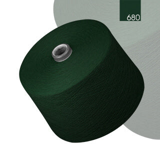 Colored cotton yarn blends.