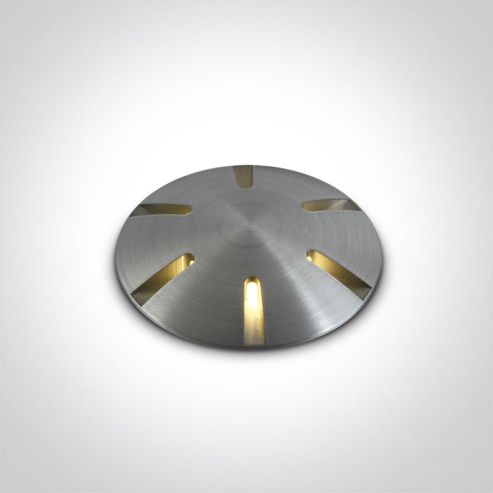 ALUMINIUM IP67 Земен 1W WW (топло бяло) 350mA