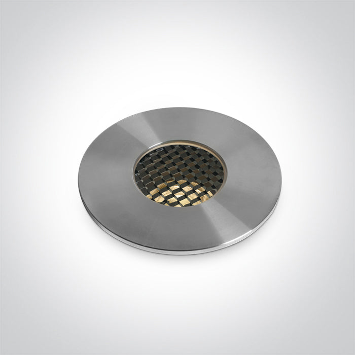 SS316 Земен COB 6,5W WW (топло бяло) IP67 HONEYCOMB Dark-Light (задълбочен оптичен конус) 700mA