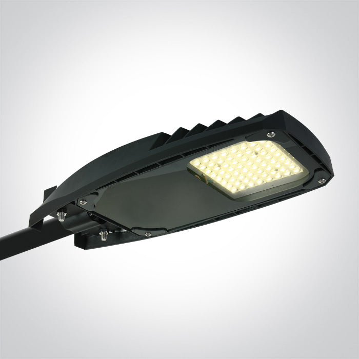Черен STREET LIGHT 50W WW (топло бяло) 140x80° IP66 100-240V