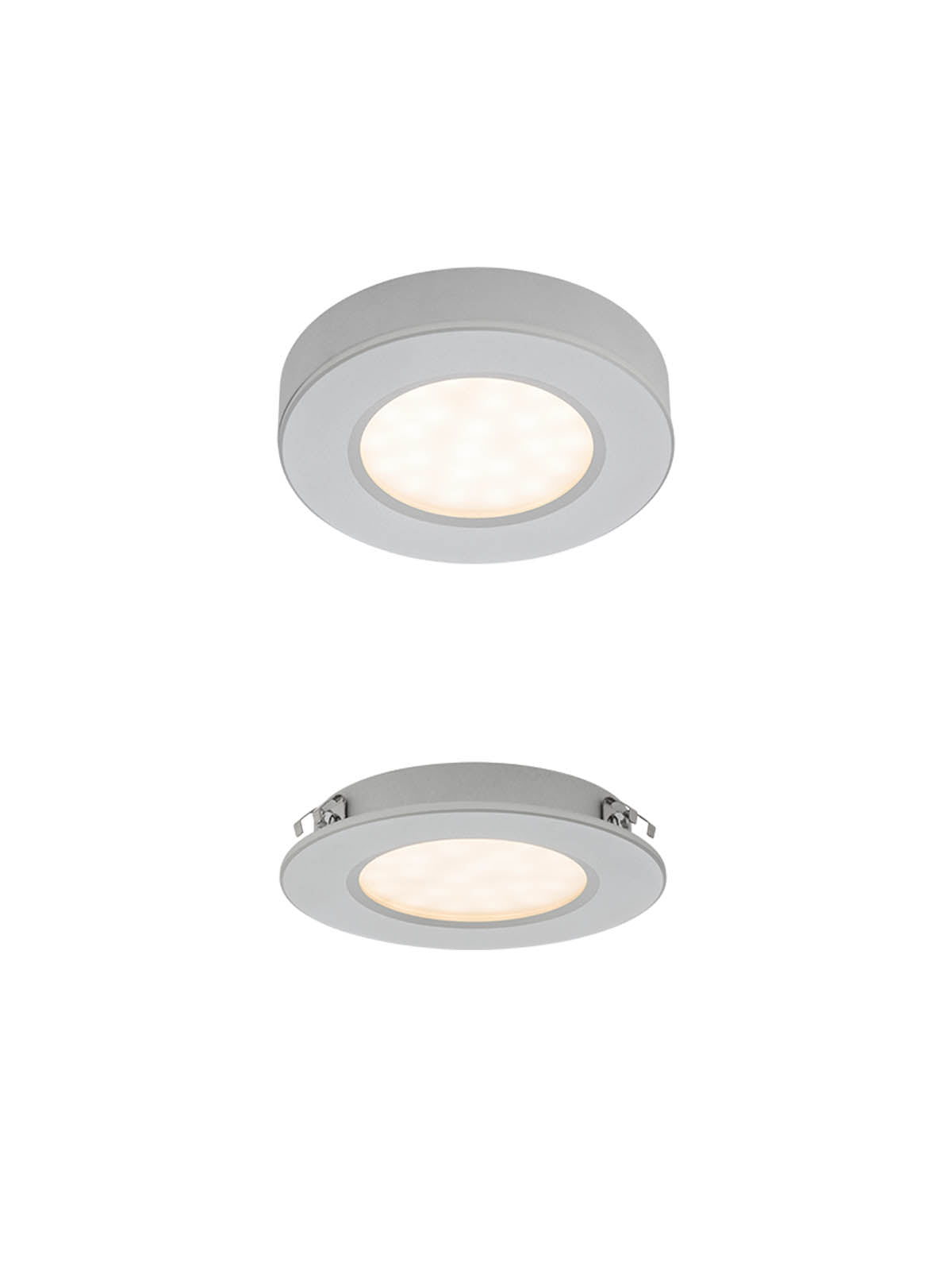 Захранване MT 142 LED сребрист SILVER 3W NW 4000K blister