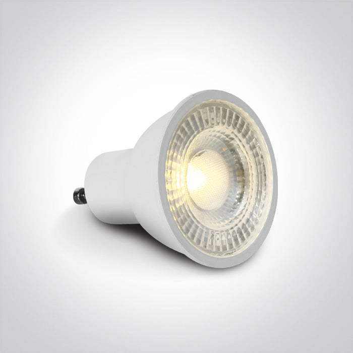 Аварийно SMD 4W 3hrs WW (топло бяло) GU10 60° 230v TRIAC С димиране