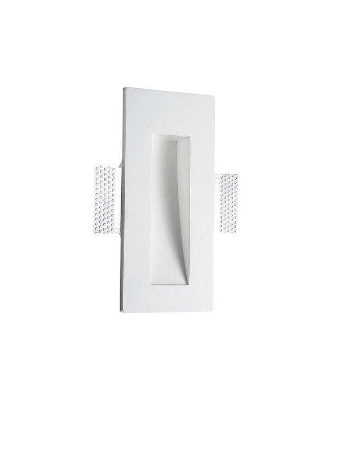 Техническо осветление EURONA LED 1W 3000K Бял гипс L11 W5.5 H24.5см