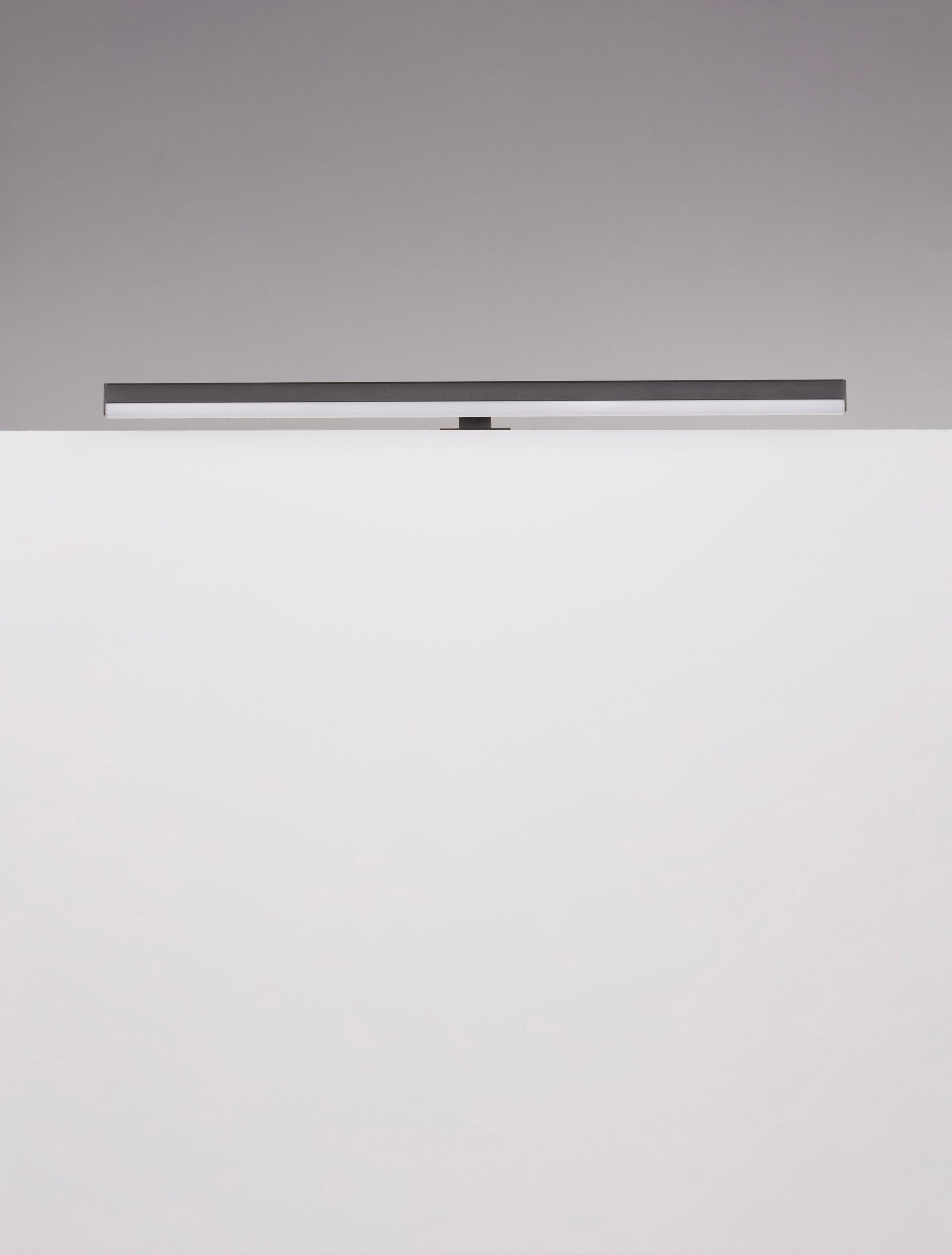 Висяща лампа GLIM 18W LED, матово черна, алуминий и акрил, IP44