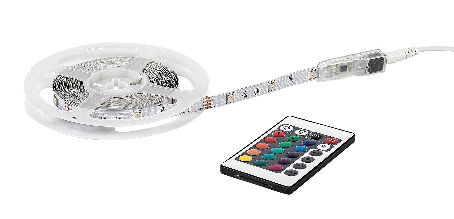 LED лента, 19W, RGB, L500cm, IP20