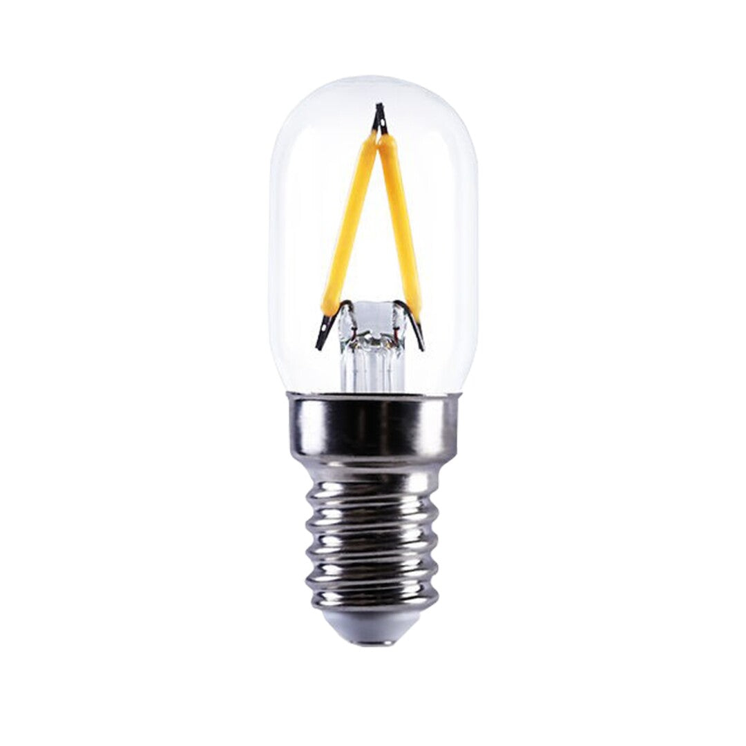 Филаментна LED крушка, E14 T20, 2W, 140lm, 2700K