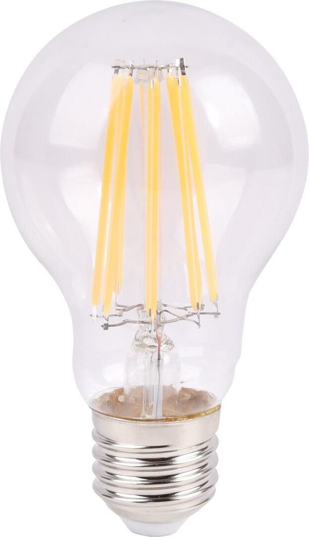 Филаментна LED крушка, E27 A60, 12W, 1500lm, 2700K