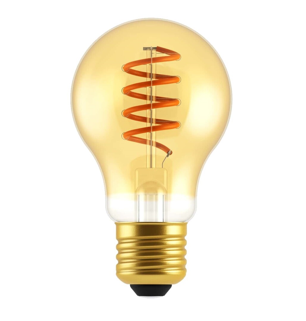 Филаментна LED крушка, E27 A60, 4W, 280lm, 2000K