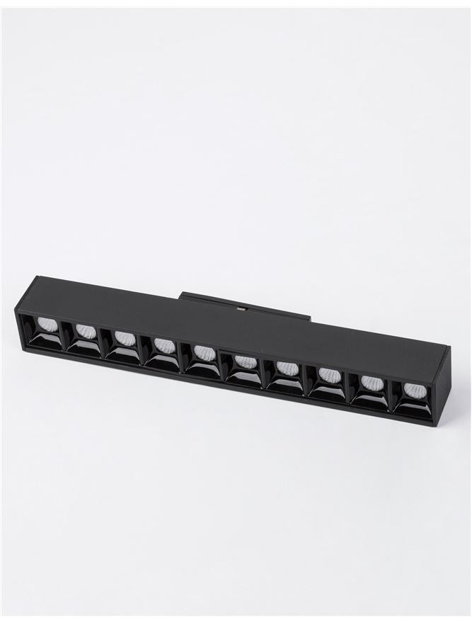 Магнитна система 48V BUXTON LED лента 15W 4000K Матово черен L26.9 H5.15см