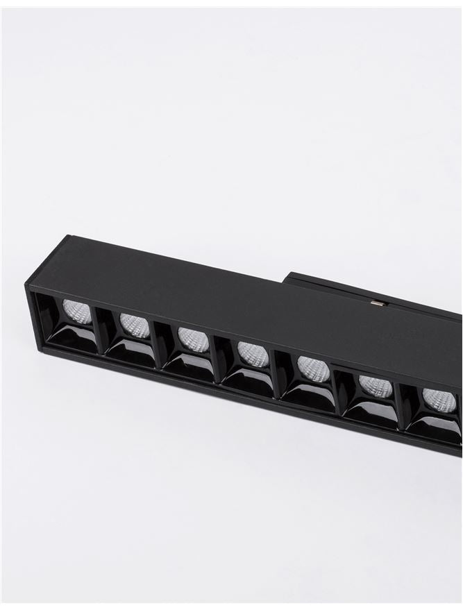 Магнитна система 48V BUXTON LED лента 15W 4000K Матово черен L26.9 H5.15см