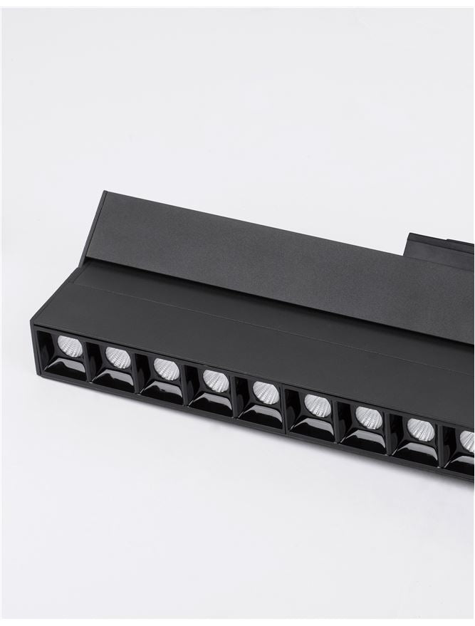 Магнитна система 48V BUXTON LED лента 22W 4000K Матово черен L40.7 H11.7см