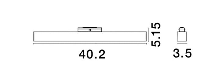 Магнитен спот 48V BUXTON 22W 4000K Черен