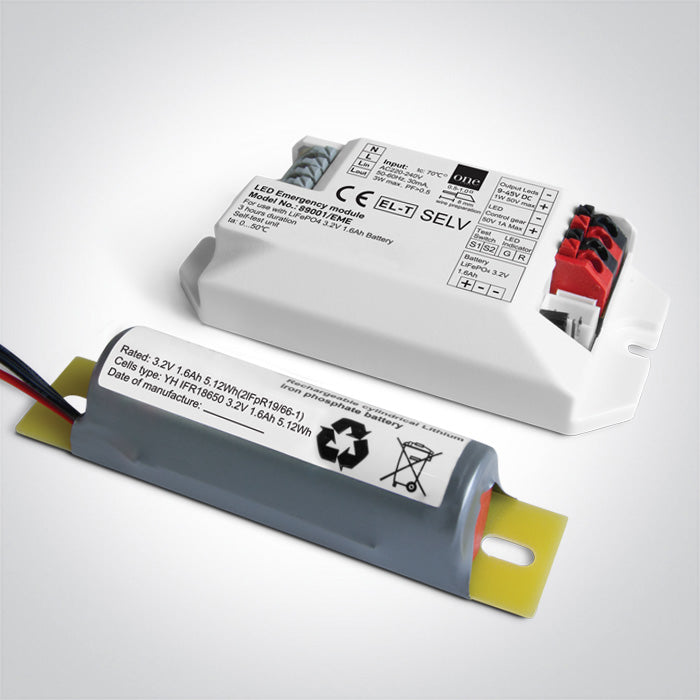 Аварийно Комплект 1W за Вградено осветително тяло/Лента 1-30W 9-45V