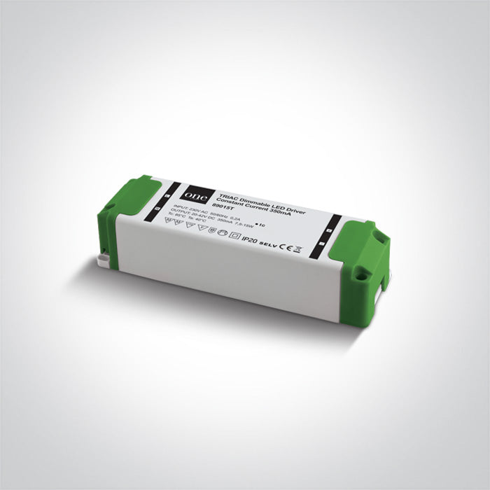 С димиране Захранващ драйвер 350mA 7-15W 230V