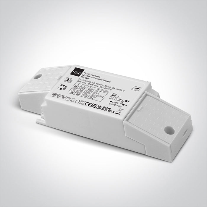 TRIAC С димиране Захранващ драйвер 550/600/650/700mA 25-40V 230V