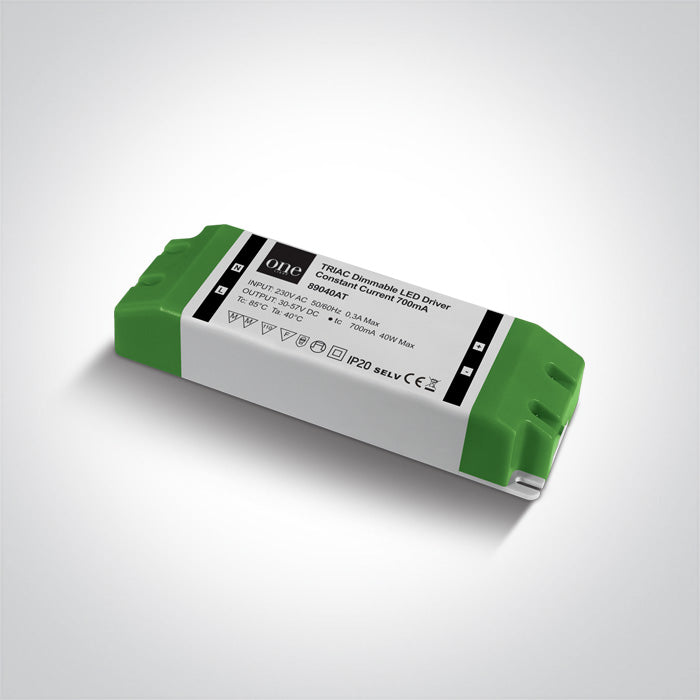 С димиране Захранващ драйвер 700mA 21-40W 230V