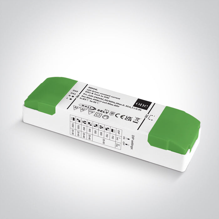 DALI / PUSH TO С димиране Захранващ драйвер CC IP20 230V